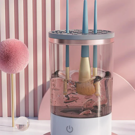 Nettoyeur et sécheur électrique pour pinceau de maquillage
